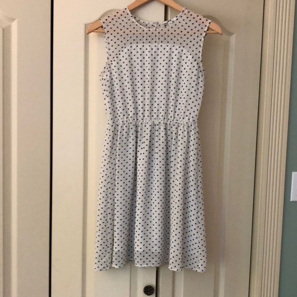 Jo olo cream coloured dress size small